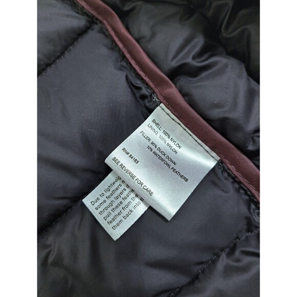 Calvin Klein Men Large Packable Premium Down Lightweight Puffer Jacket Zip Gray - Picture 5 of 9